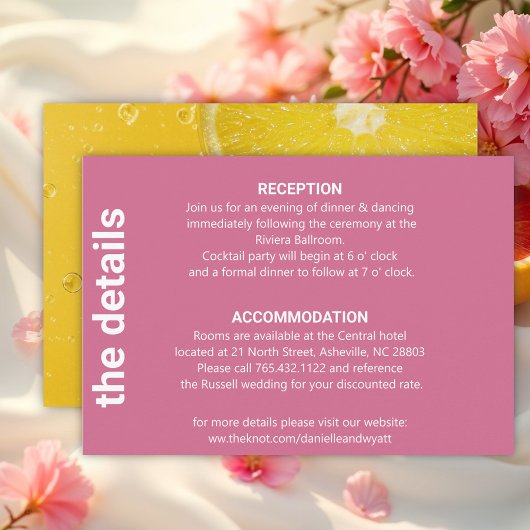 モダンイタリアン結婚詳細 エンクロージャーカード