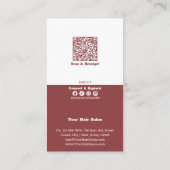 モダンイメージヘアドレ楽しむザー10%オフ！ 割引カード (裏面)