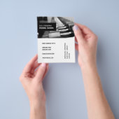 モダンインスパイアエレガントはグレーのトーンをカバー チラシ (手)