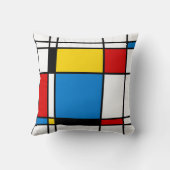 モダンインスパイアモダンモンドリアン クッション (裏面)