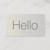 モダンインテリアデザイナープロフェッショナルシルバーフォト 名刺 (正面)