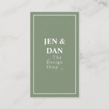 モダンインテリアデザイナ名刺