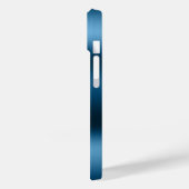 モダンインディゴブルーアゲートダイヤモンド Case-Mate iPhoneケース (裏面 / 左)