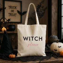 モダンウィッチプリーズ ハロウィントートバッグ - トレンディ トートバッグ