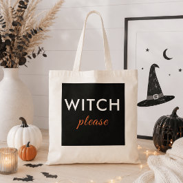 モダンウィッチプリーズ ハロウィントートバッグ - トレンディ トートバッグ