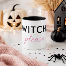 モダンウィッチプリーズ ハロウィンマグカップ - ミニマルシック