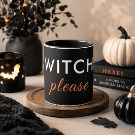 モダンウィッチプリーズ ハロウィンマグカップ - モダン シック マグカップ