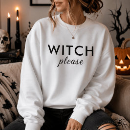 モダンウィッチプリーズ ハロウィンTシャツ -トレンディTシャツ スウェットシャツ