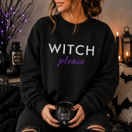 モダンウィッチプリーズ ハロウィンTシャツ -トレンディTシャツ スウェットシャツ