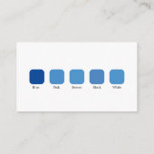 モダンウェディングアタイアドレスコード エンクロージャーカード (裏面)