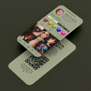 モダンウェディングプランナーオーガナイザーSage Instagram 名刺