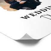 モダンウェディングプランナー旅程計画書 ポスター (角)