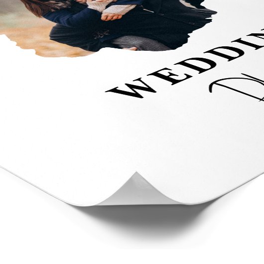 モダンウェディングプランナー旅程計画書 ポスター (角)