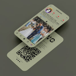 モダンウェディングプランナー開催者Instagram Sage 名刺