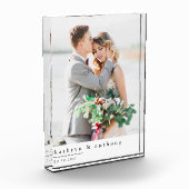 モダンウェディング記念写真ブロック フォトブロック (左)