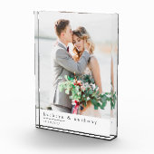 モダンウェディング記念写真ブロック フォトブロック (右)