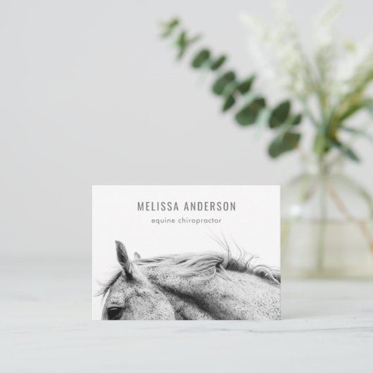 モダンウマ科のカイロプラクター 名刺 (スタンド正面)