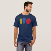 モダンエジプト花瓶Tシャツ Tシャツ (正面フル)