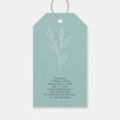 モダンエステティシャンスタイリストスパお客様ありがとうございます ギフトタグ (裏面)