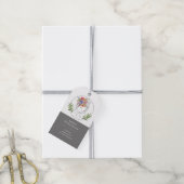 モダンエステティシャンスタイリストスパシエレガントックフローラ ギフトタグ (より糸付き)