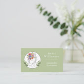 モダンエステティシャンスタイリストスパシエレガントックフローラ ロイヤリティカード (スタンド正面)