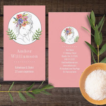 モダンエステティシャンスタイリストスパシエレガントックフローラ