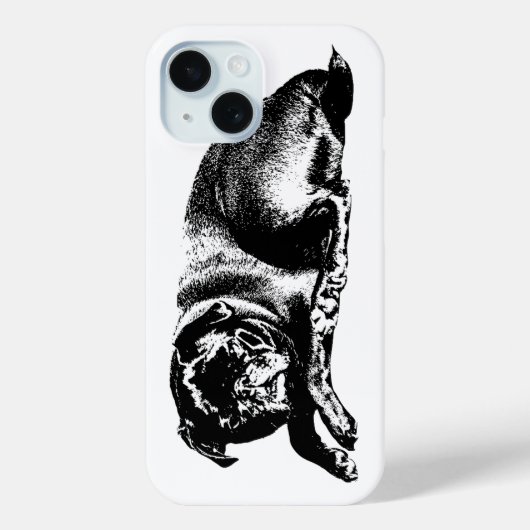 モダンエッジ かわいいガード Case-Mate iPhoneケース (裏面)