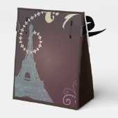 モダンエッフェルタワーヴィンテージパリス結婚ズ フェイバーボックス (裏面サイド)