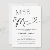 モダンエレガントな結婚前お披露目写真招待状 招待状 (正面)