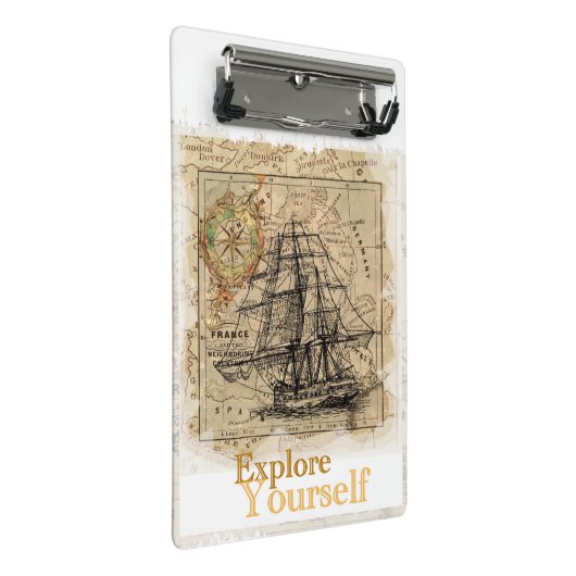 モダンエレガントやる気を起こさせる感動的引用文 ミニクリップボード (アングル)