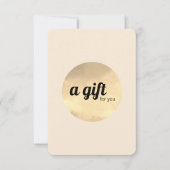 モダンエレガントアンティーク白フェイク金ゴールド円 (正面)