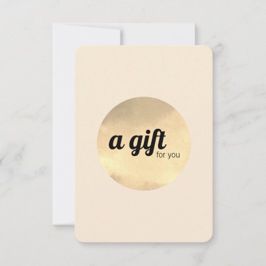 モダンエレガントアンティーク白フェイク金ゴールド円 (正面)