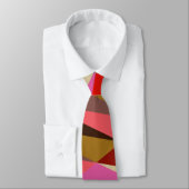 モダンエレガントアールデコ結婚幾何 ネクタイ (タイ)