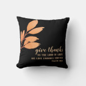 モダンエレガントオリジナル水彩感謝祭 クッション (正面)