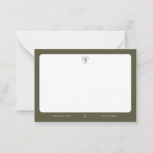 モダンエレガントオリーブグ結婚リーン