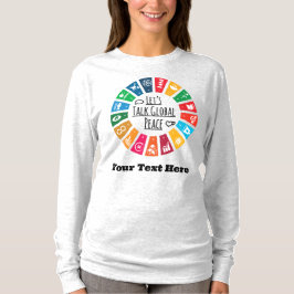 モダンエレガントカスタムトレンディーやる気を起こさせる品 Tシャツ