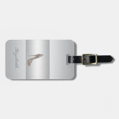 モダンエレガントガーリーヒール ラゲッジタグ (正面横)