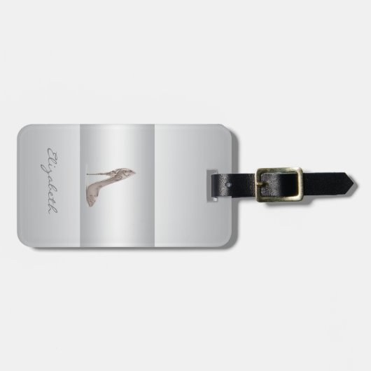 モダンエレガントガーリーヒール ラゲッジタグ (正面横)