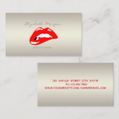 モダンエレガントガーリープロフェッショナル 名刺 (正面/裏面)