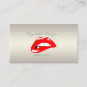 モダンエレガントガーリープロフェッショナル 名刺 (正面)