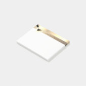 モダンエレガントガーリーメイクブラシ – パーソナライズされた ポストイット (アングル)