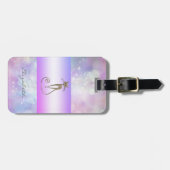 モダンエレガントガーリー,《写真》ぼけ味，猫 ラゲッジタグ (正面横)