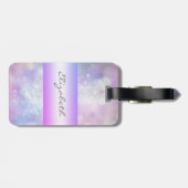 モダンエレガントガーリー,《写真》ぼけ味，猫 ラゲッジタグ (裏面横)