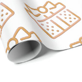 モダンエレガントギフト弓形 ラッピングペーパー (ロールコーナー)