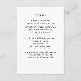 モダンエレガントクラシック エンクロージャーカード