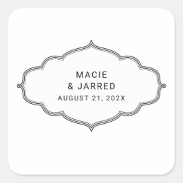 モダンエレガントクラシック スクエアシール