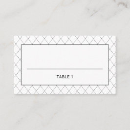 モダンエレガントクラシック プレイスカード