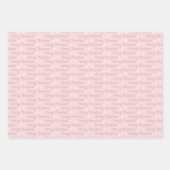 モダンエレガントクリスマス ラッピングペーパーシート (正面3)