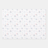 モダンエレガントクリスマス ラッピングペーパーシート (正面2)