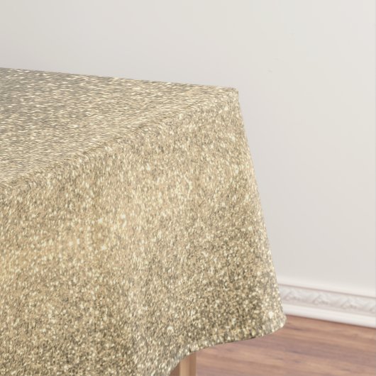 モダンエレガントグリッターシンプルホリデーパーティラグジュアリー テーブルクロス (インサイチュ)